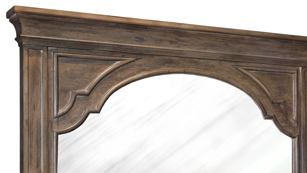 Highland Park Driftwood Dresser & Mirror