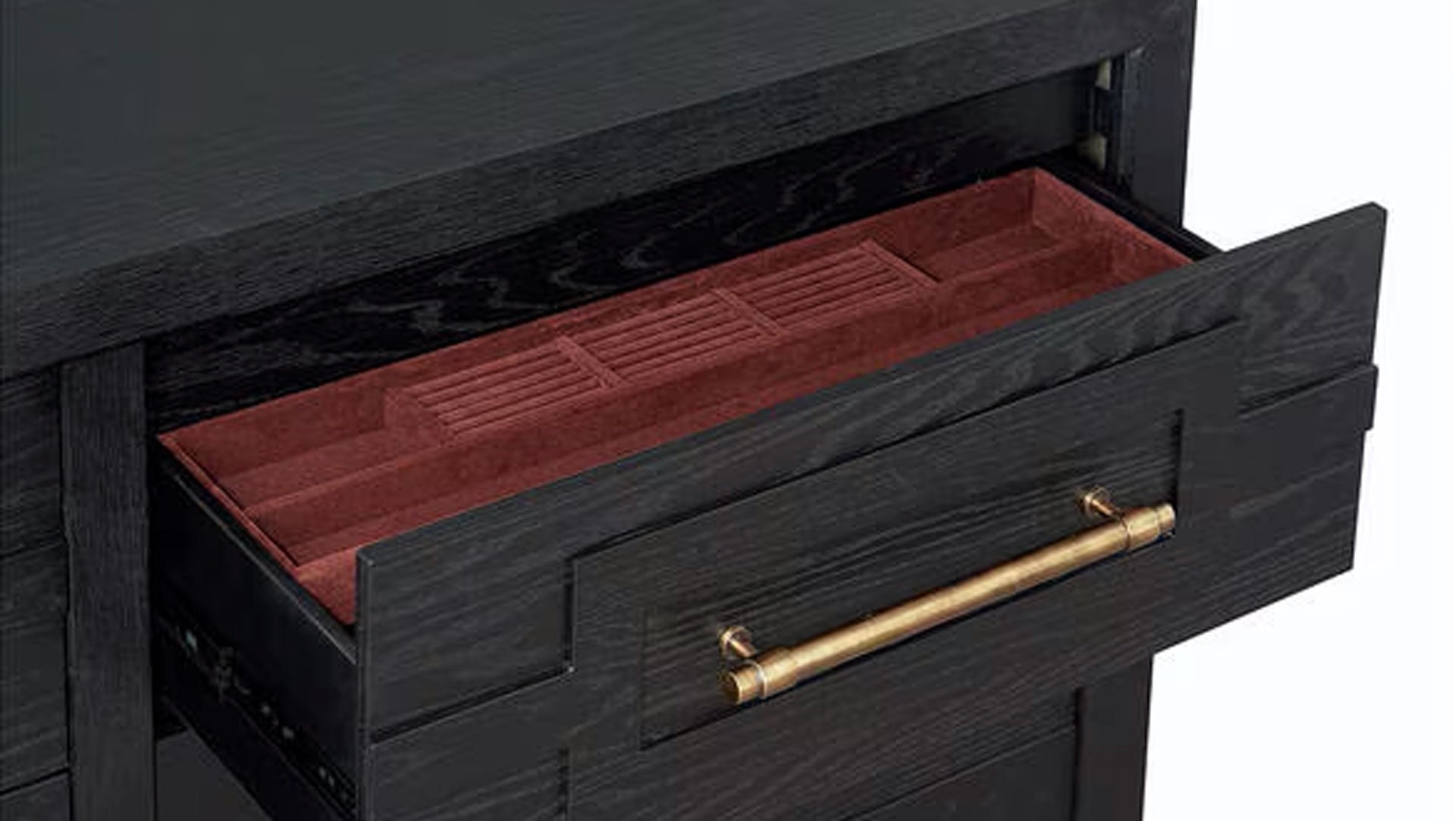 Bellaire Modern 6 Drawer Dresser w/Mirror
