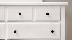White Farmhouse Dresser and Mirror