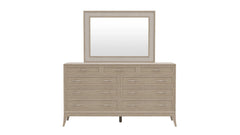Stickley Maidstone Solid Red Oak 9 Drawer Dresser w/Mirror