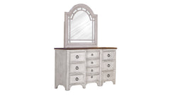 Glendale Estate Dresser and Mirror