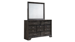 3 Pc Jaymes Queen Bedroom Set (Queen Bed, Dresser/Mirror, & Nightstand)