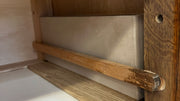 Stickley Highlands Arts & Crafts Solid Quartersawn White Oak Wood 9 Drawer Dresser w/Mirror