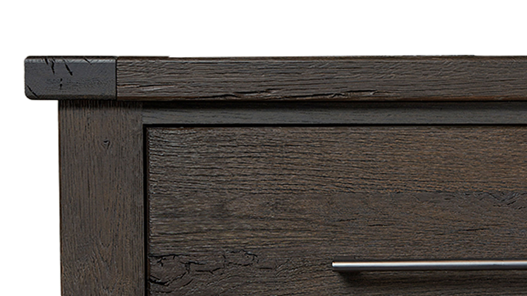 Java Dovetail Modern Farmhouse 8 Drawer Dresser w/Mirror