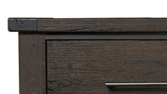 Java Dovetail Modern Farmhouse 8 Drawer Dresser w/Mirror