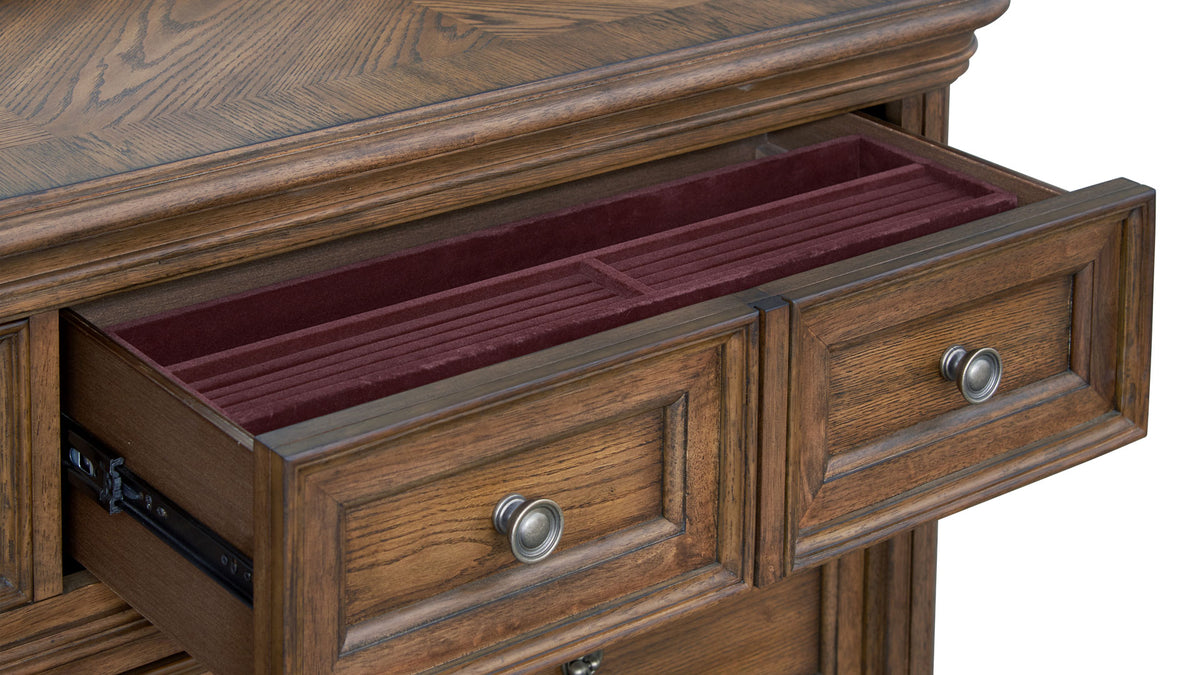 3 Pc Tanglewood King Bedroom Set (King Bed, Dresser/Mirror, & Nightstand)
