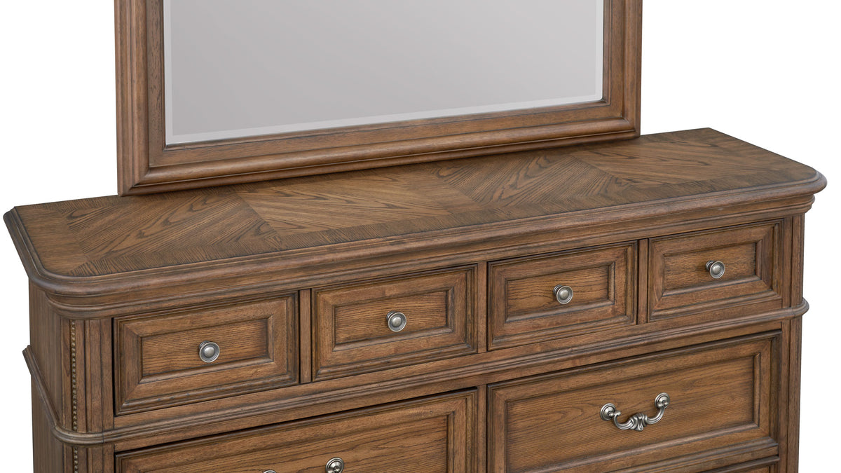 3 Pc Tanglewood King Bedroom Set (King Bed, Dresser/Mirror, & Nightstand)