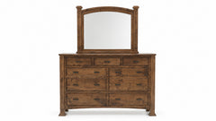 Lexington Solid Wood Amish Dresser and Mirror