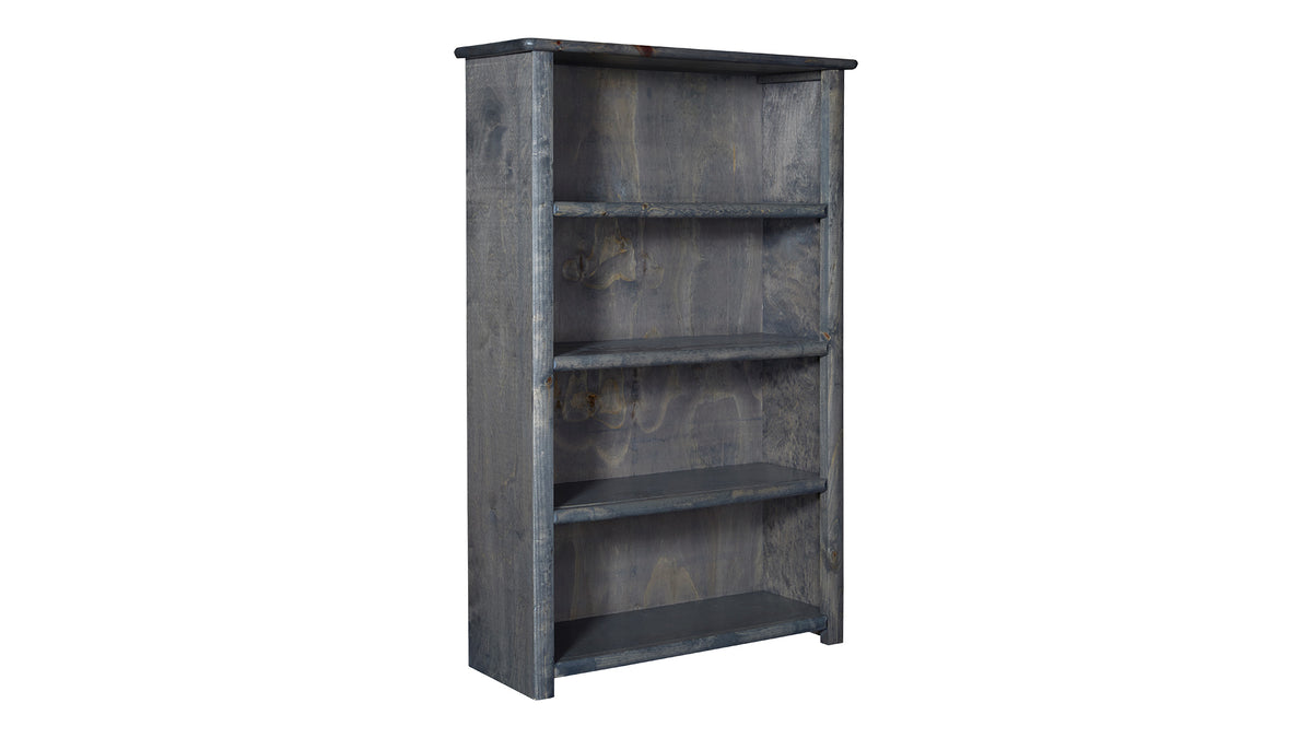 Turkey Creek Rustic Gray Bookcase