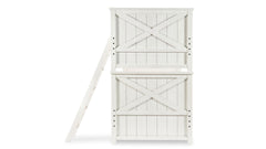 Flatiron White Twin Over Twin Bunkbed