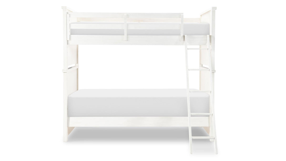 Flatiron White Twin Over Twin Bunkbed