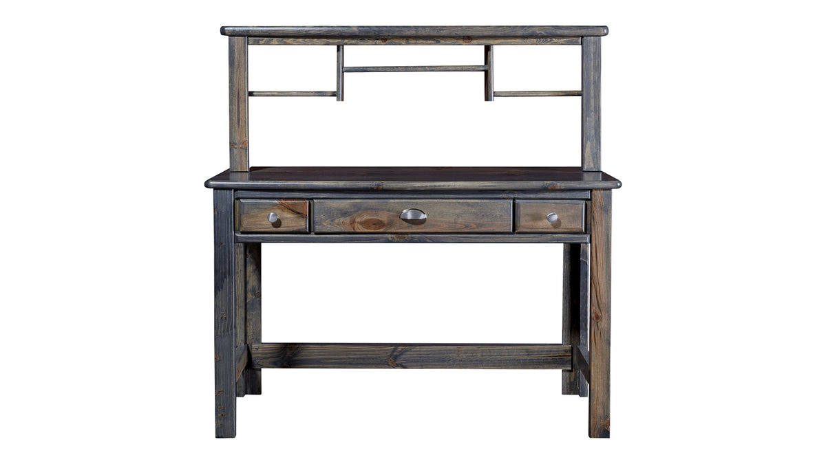 Turkey Creek Rustic Gray 2-Pc. Desk and Hutch