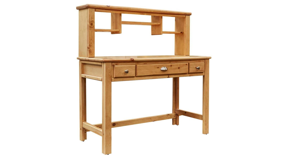 Turkey Creek Caramel Desk w/Hutch