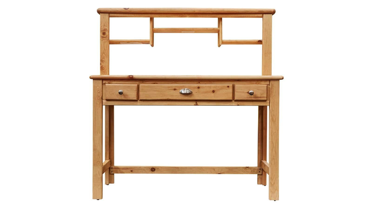Turkey Creek Caramel Desk w/Hutch