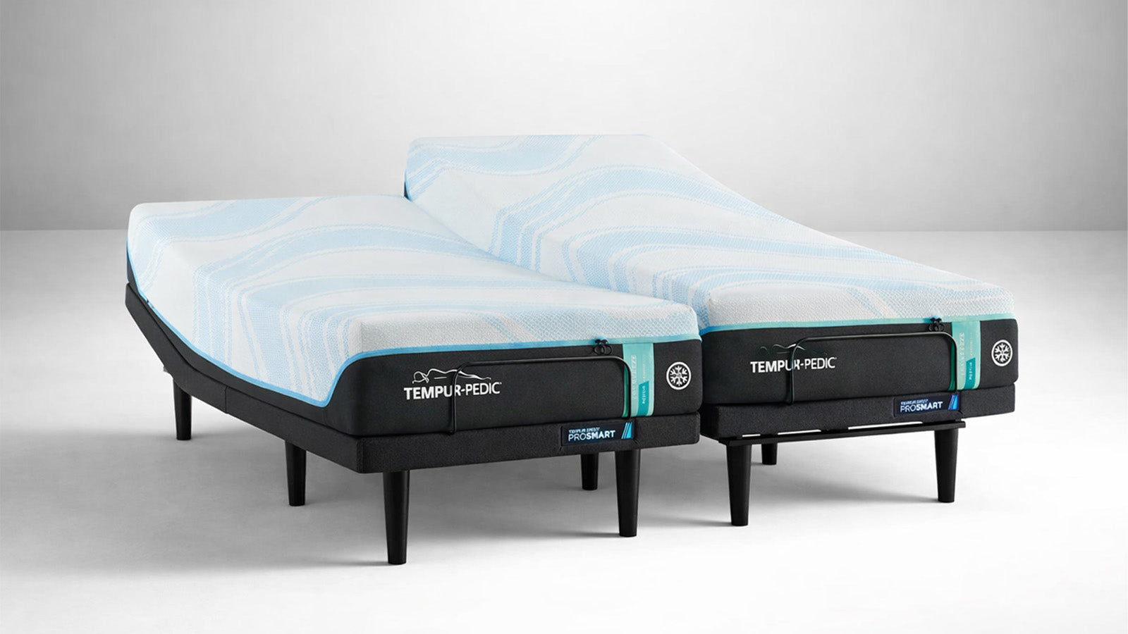 Split King Tempur-Pedic Pro Breeze 2.0 Medium Hybrid - Sleeps 5° Cooler