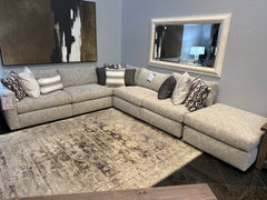 6 Pc Rhodes Sectional w/Ottoman