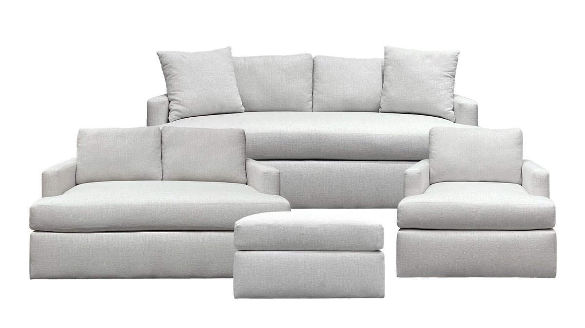 4pc Ari Sanello Sofa, Loveseat, Chair & Ottoman