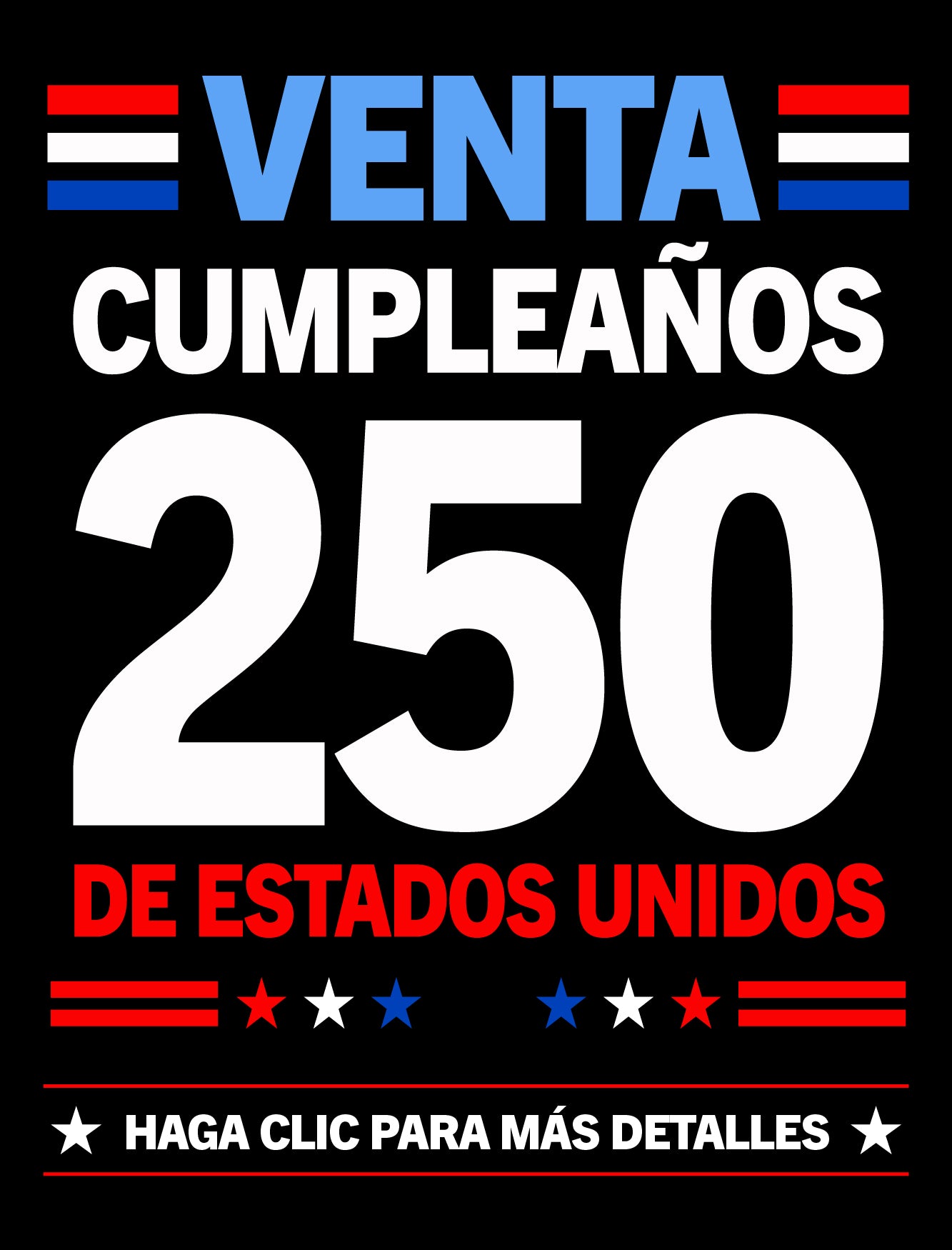 America's 250th birthday sale Image