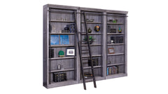 Avondale Rustic Bookcase Set w/Ladder (Group of 3)