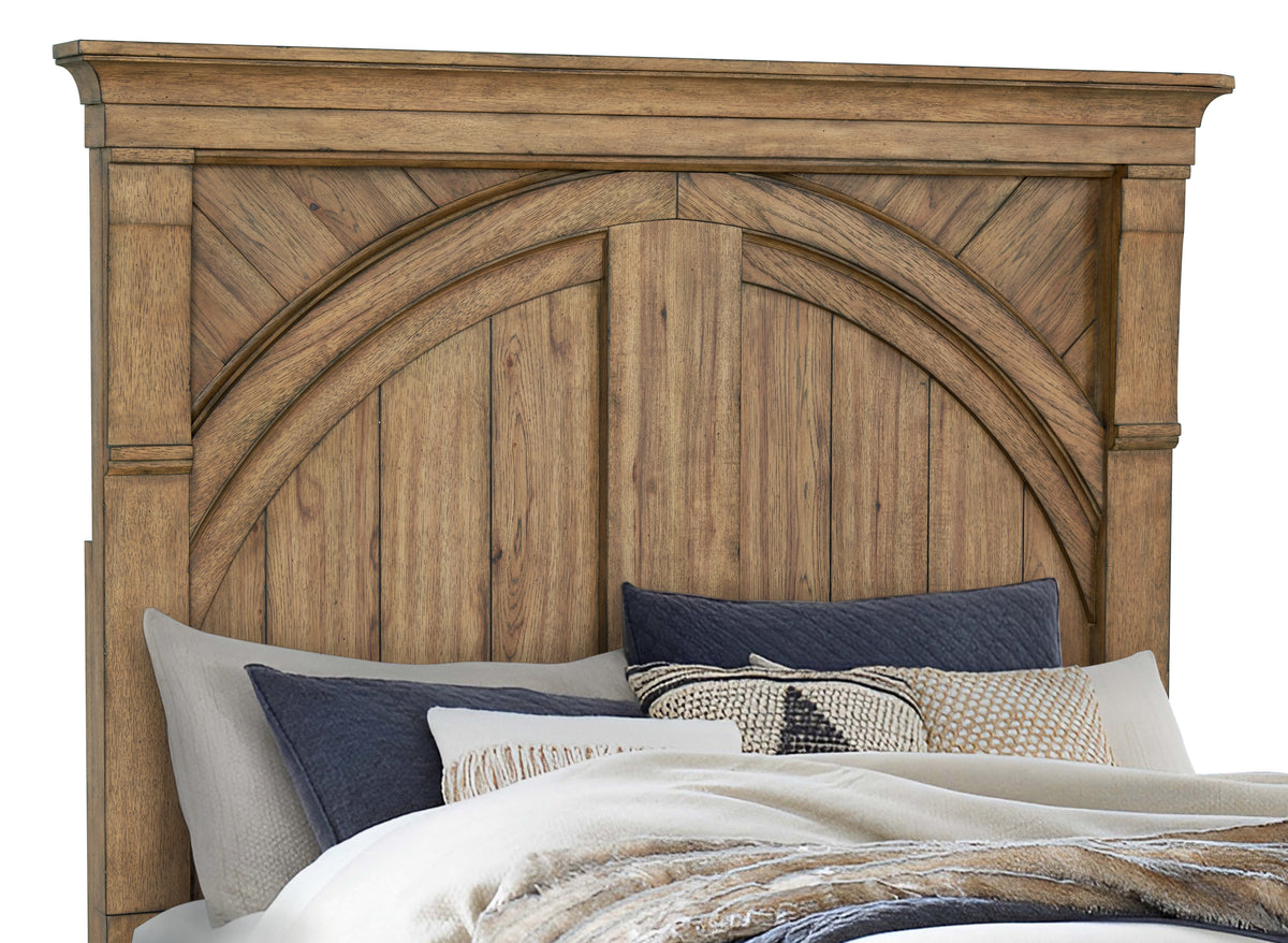 Vermont 3pc King Bedroom set (King Bed, Nightstand, Dresser & Mirror)