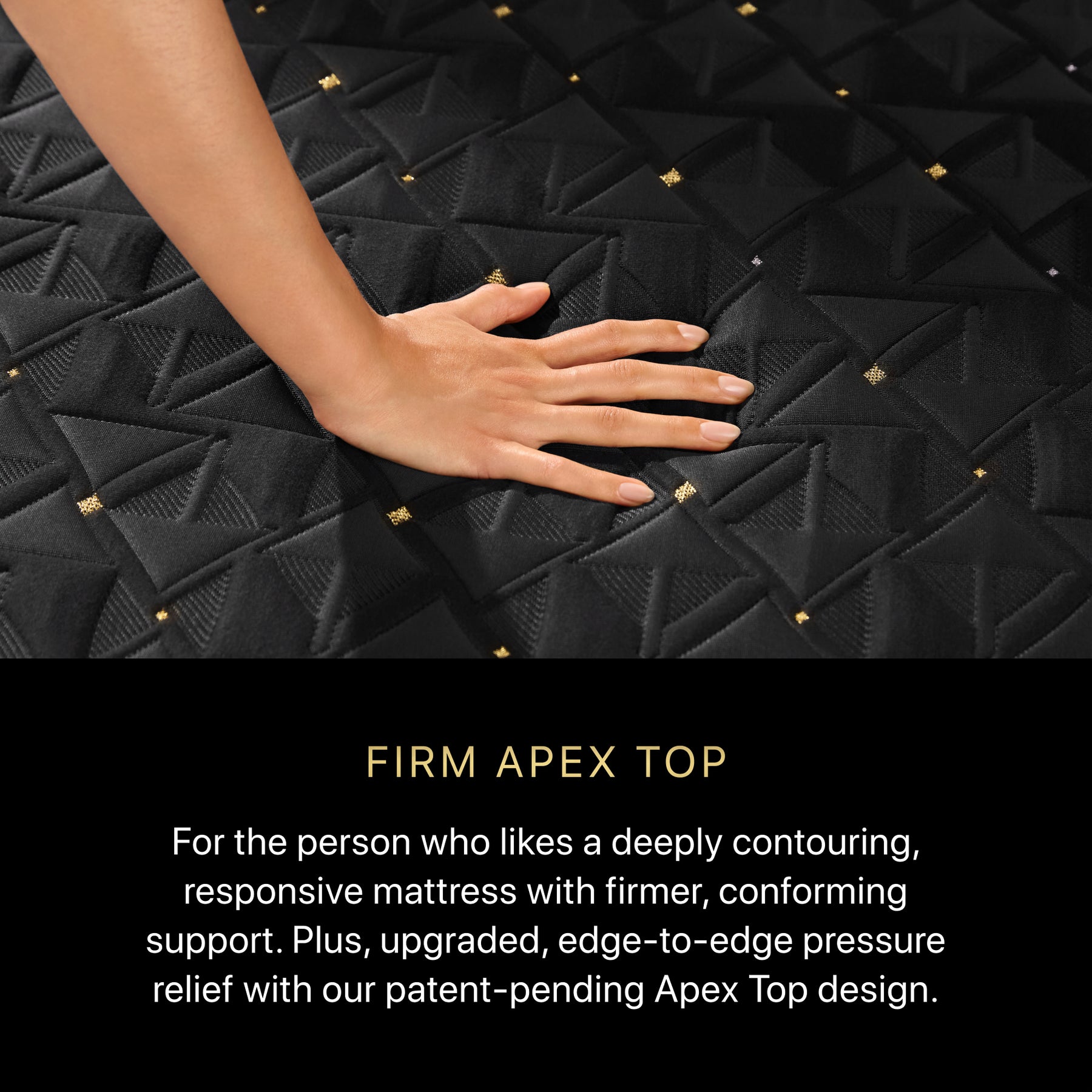 Queen Size Beautyrest Black Series 4 Hybrid Firm Apex Pillowtop