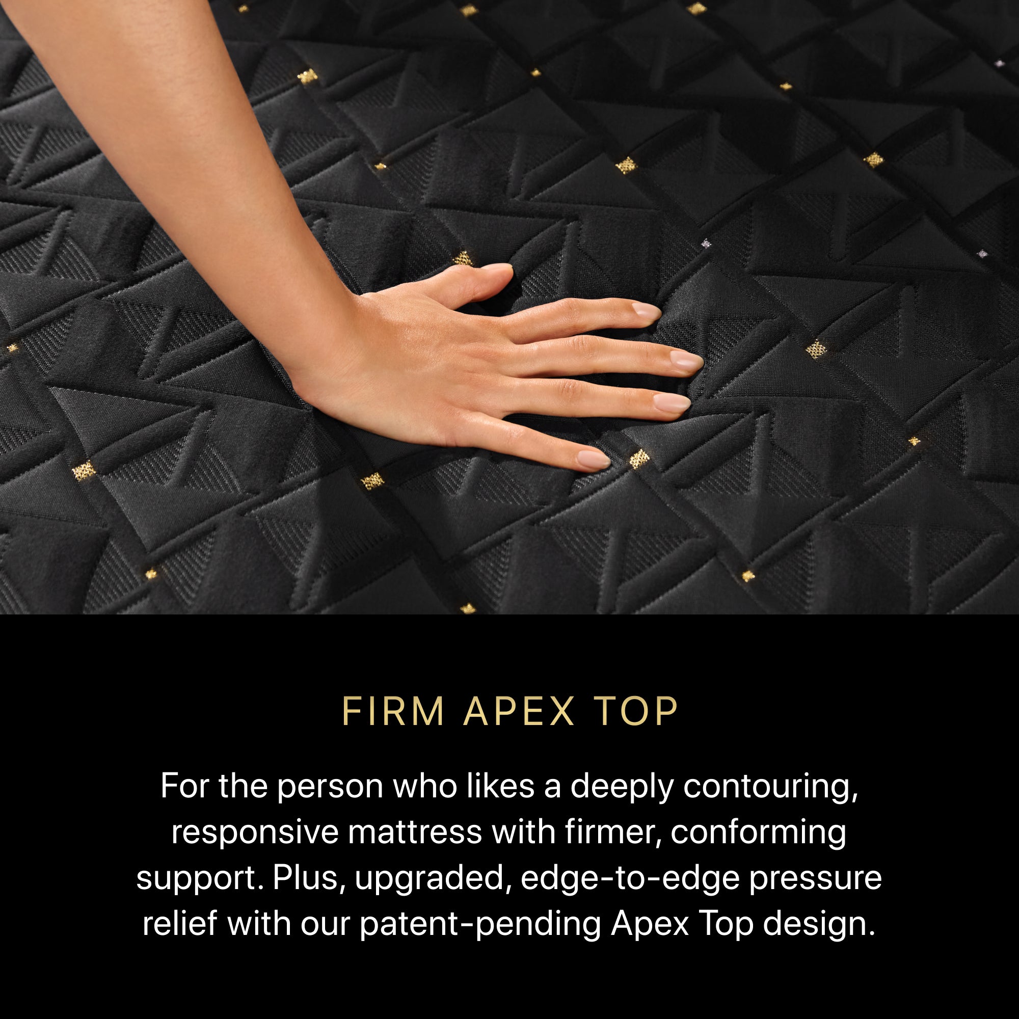 Queen Size Beautyrest Black Series 4 Hybrid Firm Apex Pillowtop