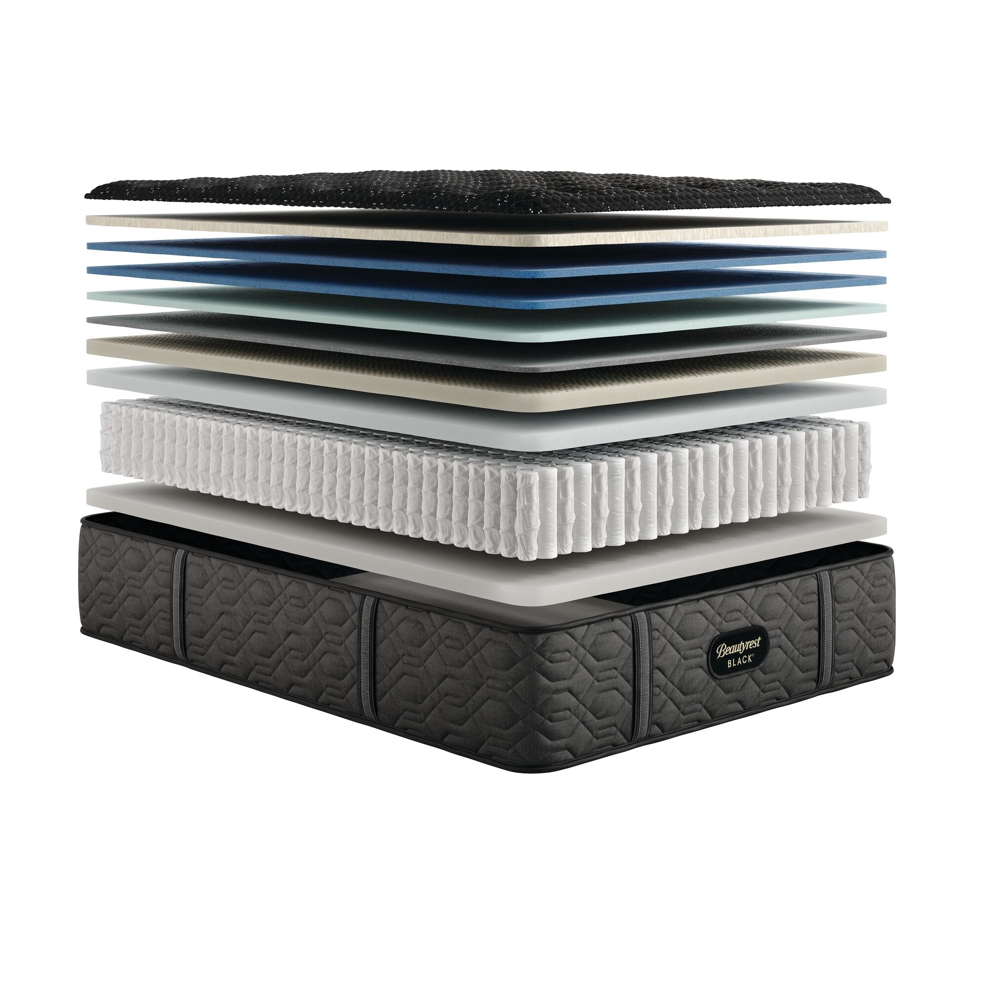 Beautyrest Black Series 3 Medium Tight Top Mattress - Luxury Support & Cooling