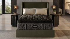 King Beautyrest Black Series 4 Plush Summit Pillowtop Mattress - Luxury Bedroom Display