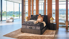Queen Size Beautyrest Black Series 4 Medium Summit Pillowtop Mattress - Ultimate Luxury & Cooling