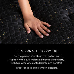Queen Size Beautyrest Black Series 4 Medium Summit Pillowtop Mattress - Ultimate Luxury & Cooling