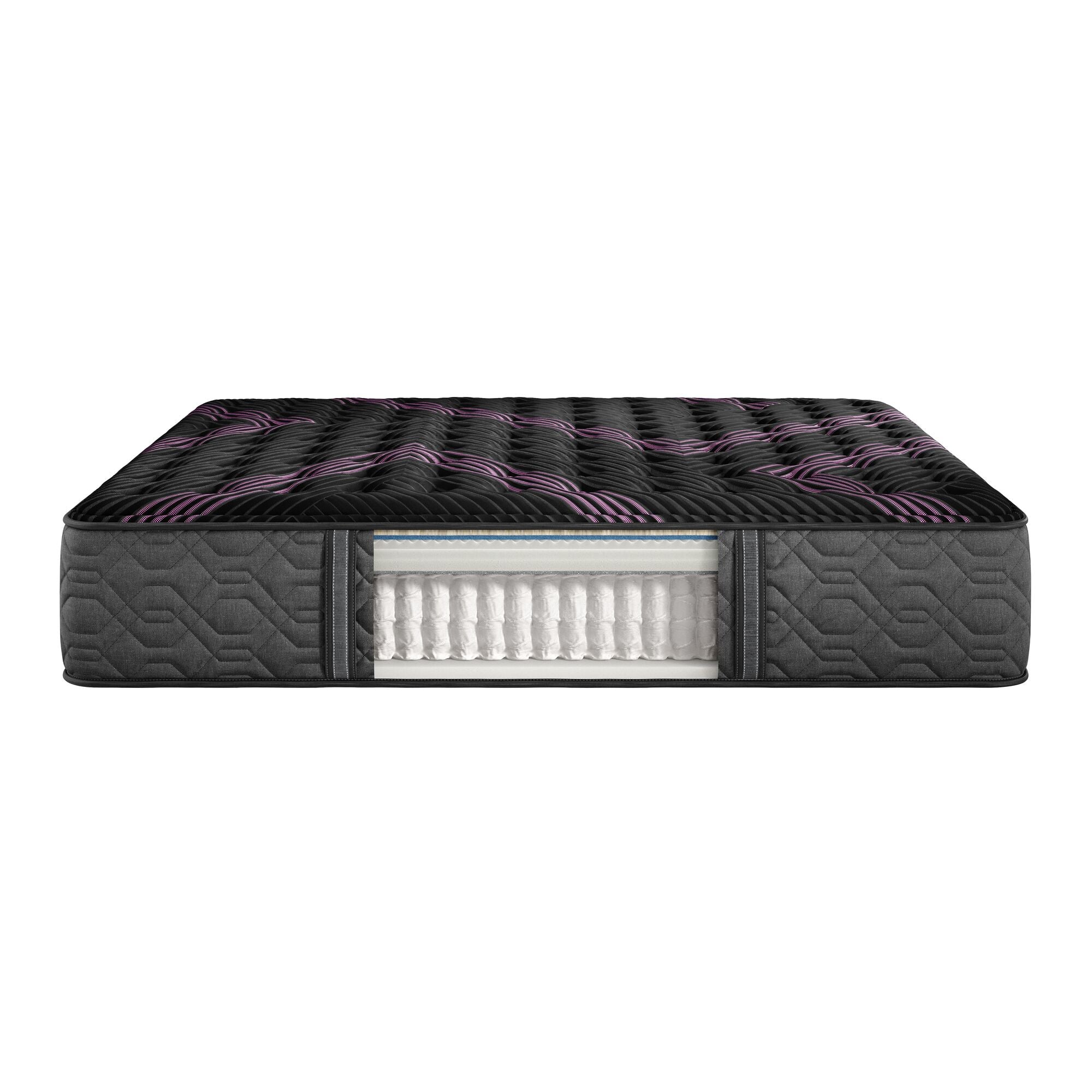 Side panel shot of the Beautyrest Black Series 2 firm mattress.