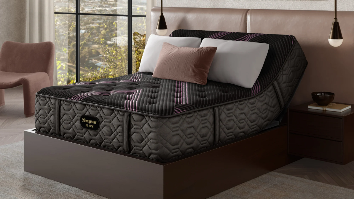 Beautyrest Black Series 2 Firm on an adjustable base.