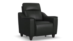 Black Leather Match 3-Piece Reclining Living Room Set