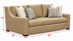 Bernhardt Amber Germain Performance Fabric Sofa