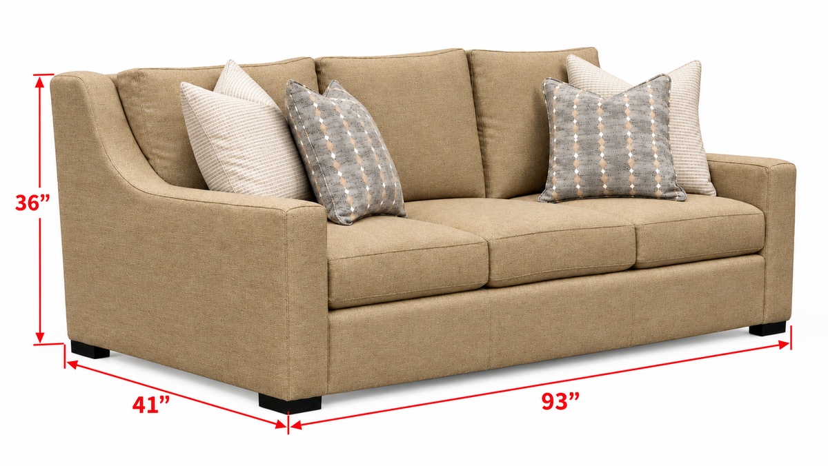 Bernhardt Amber Germain Performance Fabric Sofa
