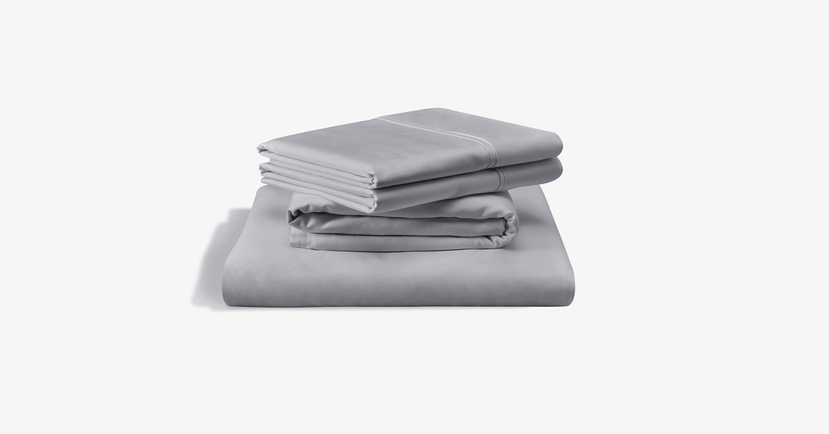 Queen Size Tempurpedic Cool Gray Egyptian Cotton Sheet Set