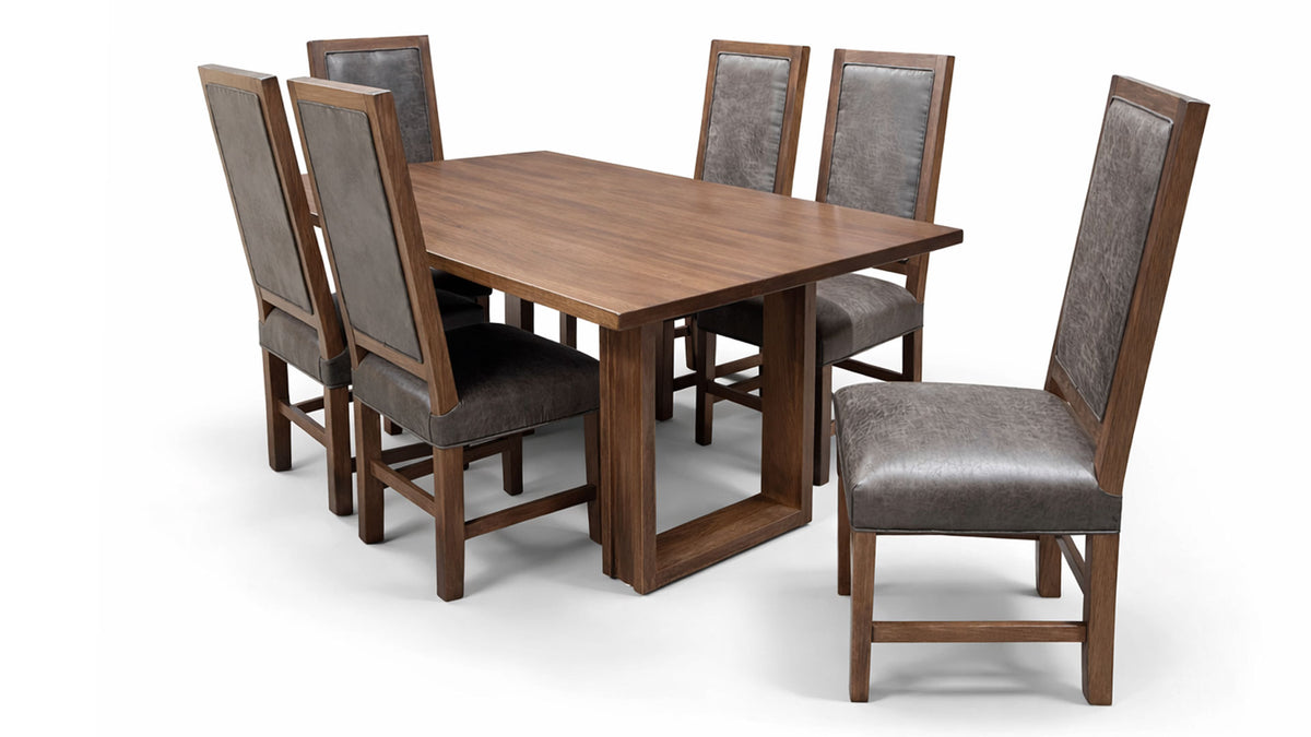 Danielle Dining Table with 6 Chairs – Amish Made | Gallery Furniture