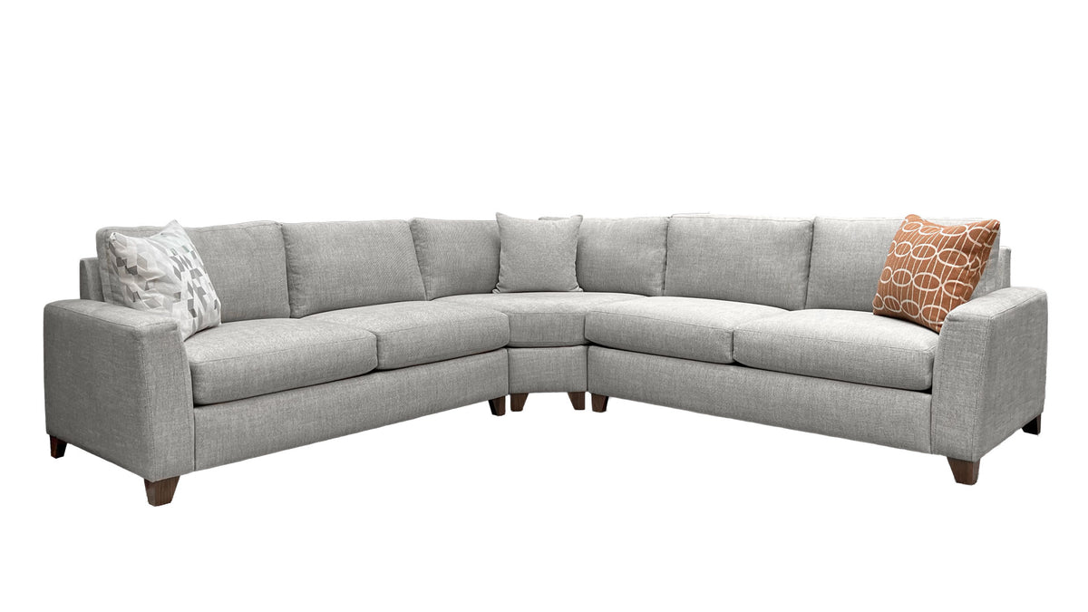 3pc Deauville Stone Sectional