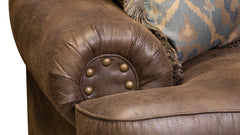 Elk Brown Microfiber Chair