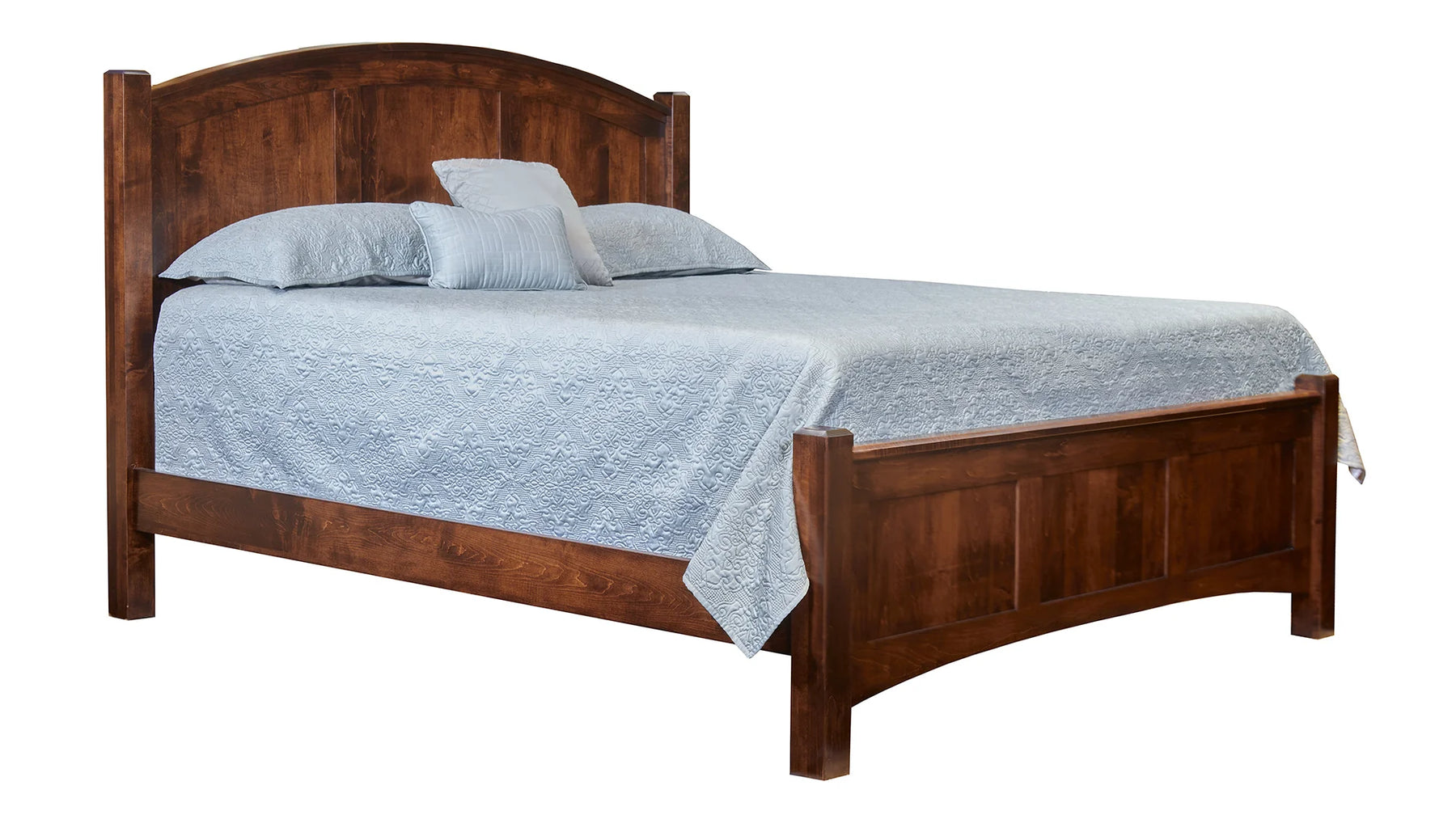 Queen Size Finland Solid Maple Bed Frame