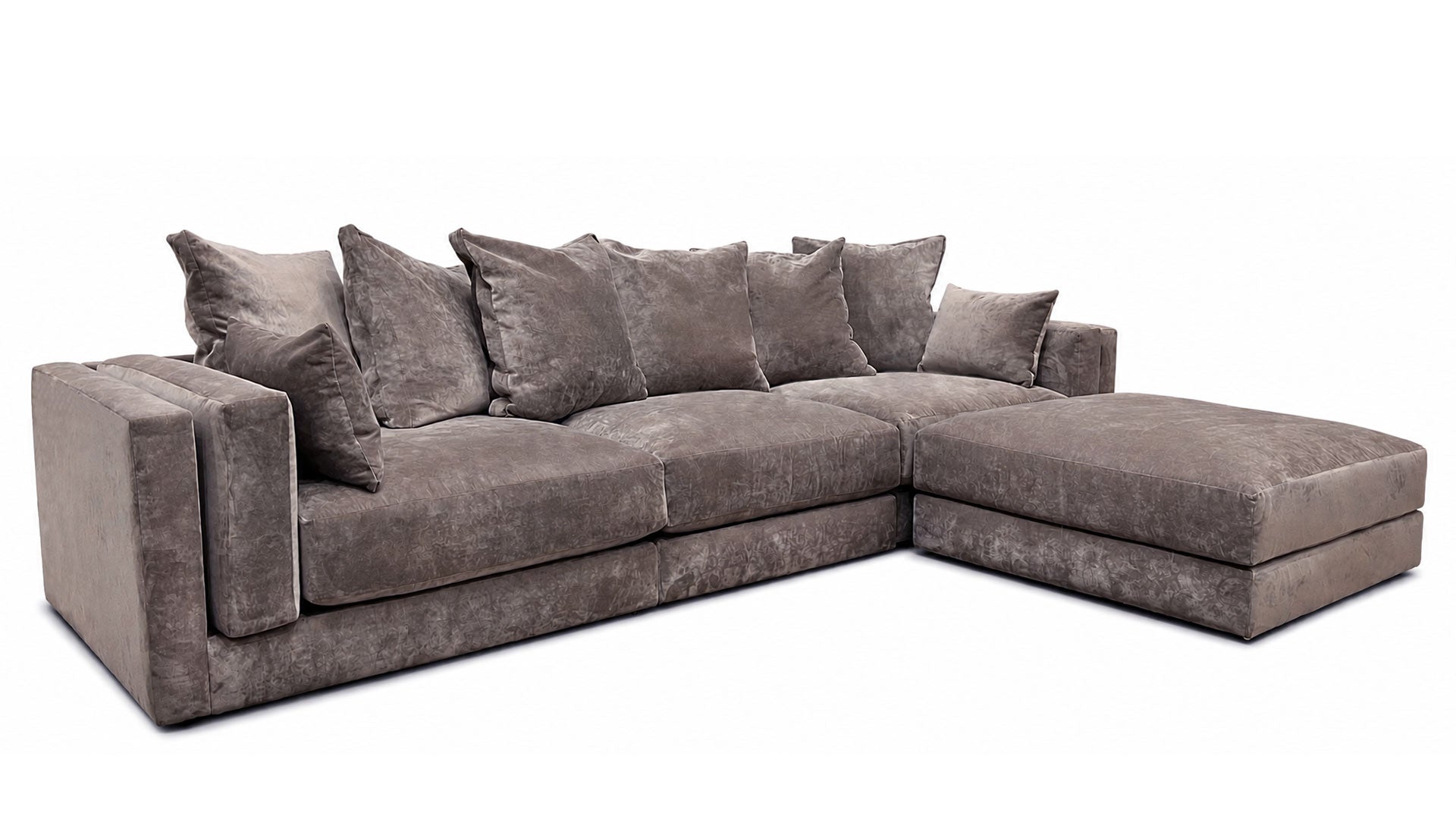 Salma Gypsy Truffle 4-Piece Sectional by Jonathan Louis | Made in USA | Gallery Furniture