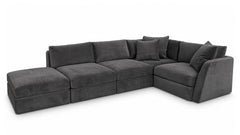 5pc Gypsy Vintage Sectional | Gallery Furniture