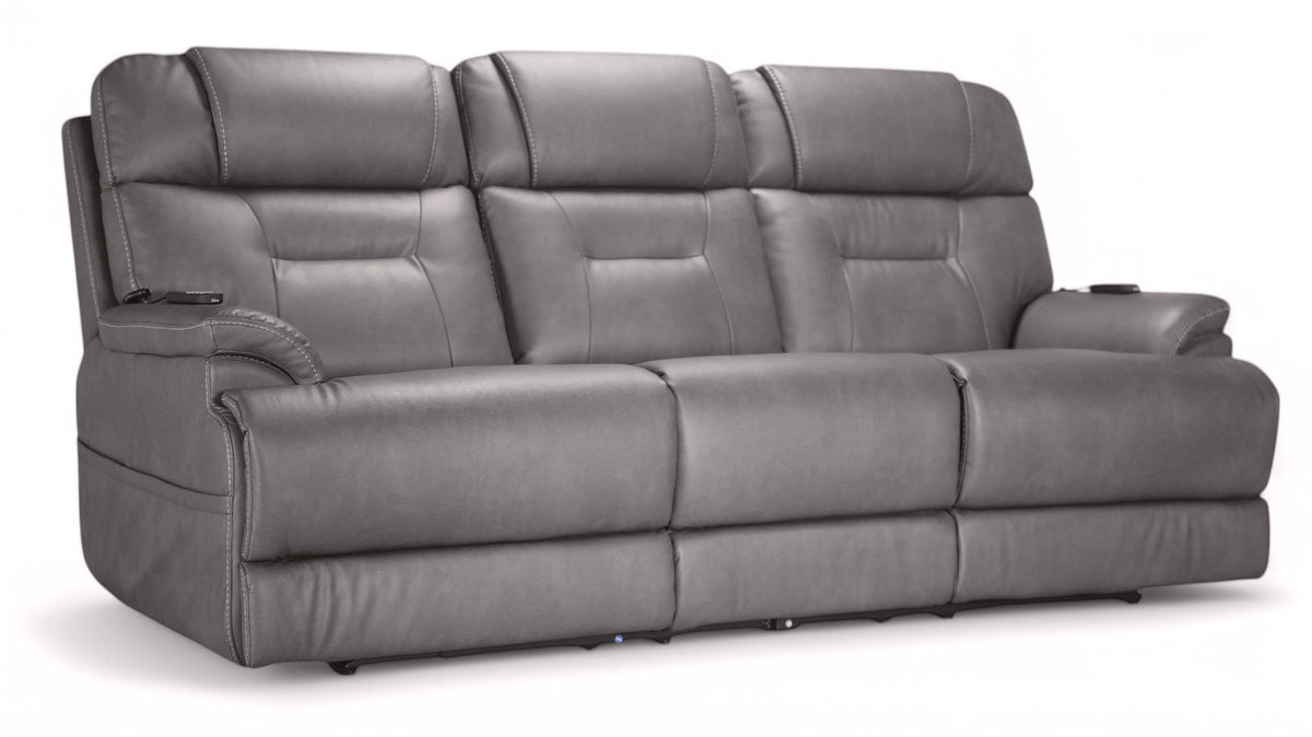 MacZofa Dark Grey P5 Power Reclining Sofa