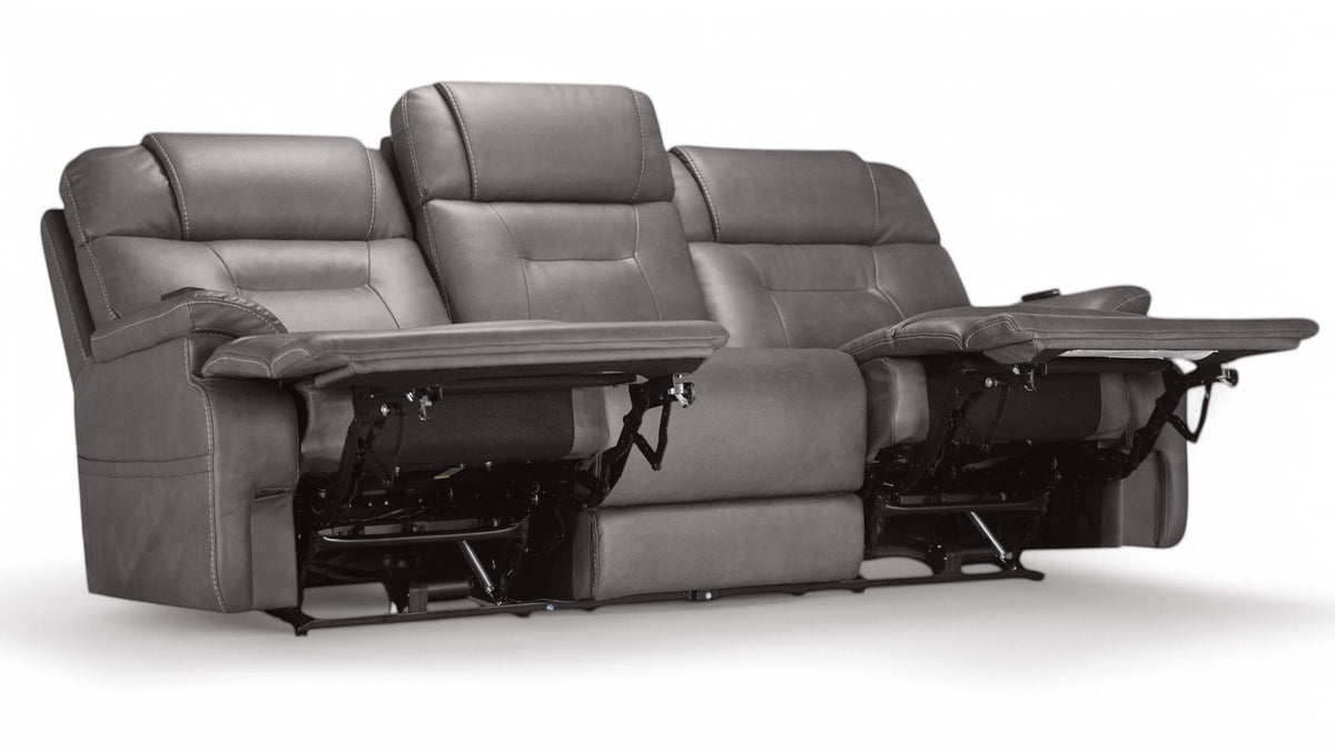 MacZofa Dark Grey P5 Power Reclining Sofa