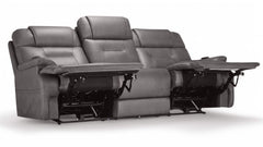 MacZofa Dark Grey P5 Power Reclining Sofa