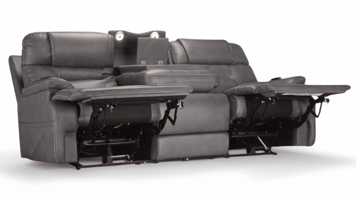 MacZofa Dark Grey P5 Power Reclining Sofa