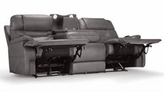 MacZofa Dark Grey P5 Power Reclining Sofa