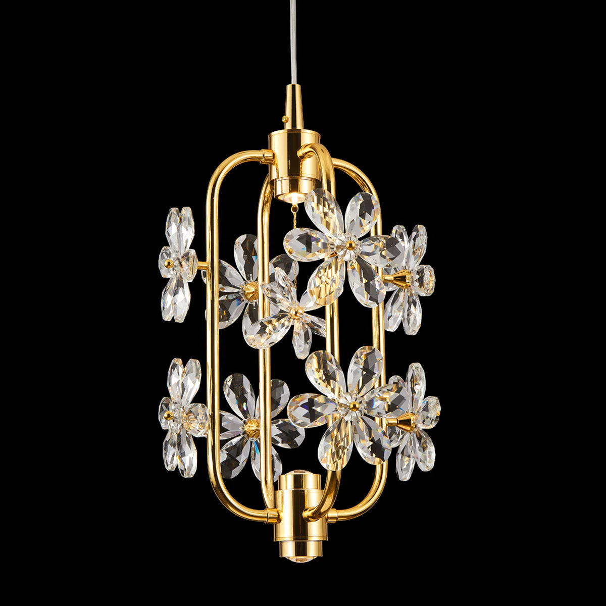 Daisy Gold Chandelier