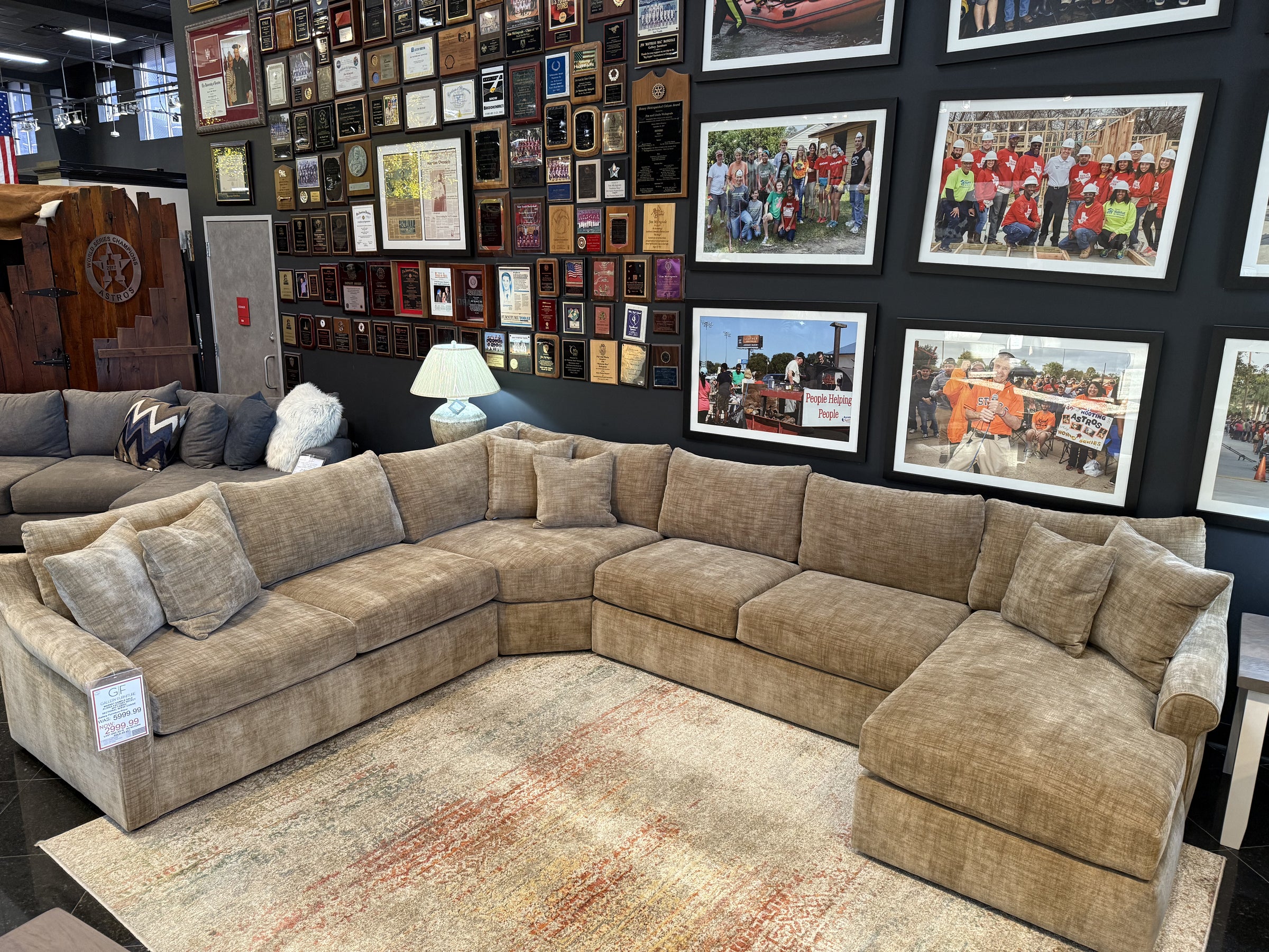 4 Pc Alaina Sectional