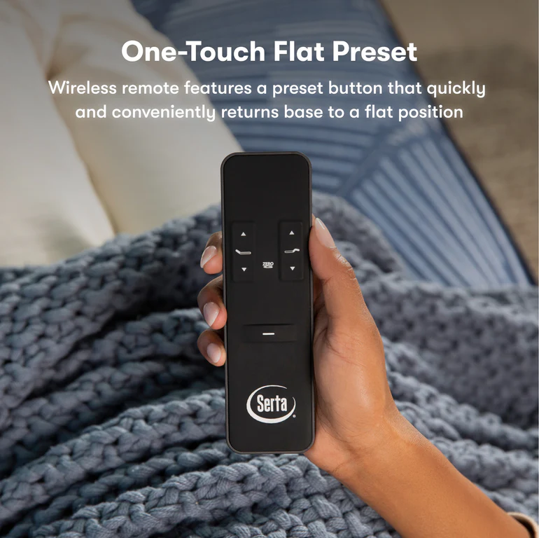 Queen Serta Essentials VI Adjustable Base
